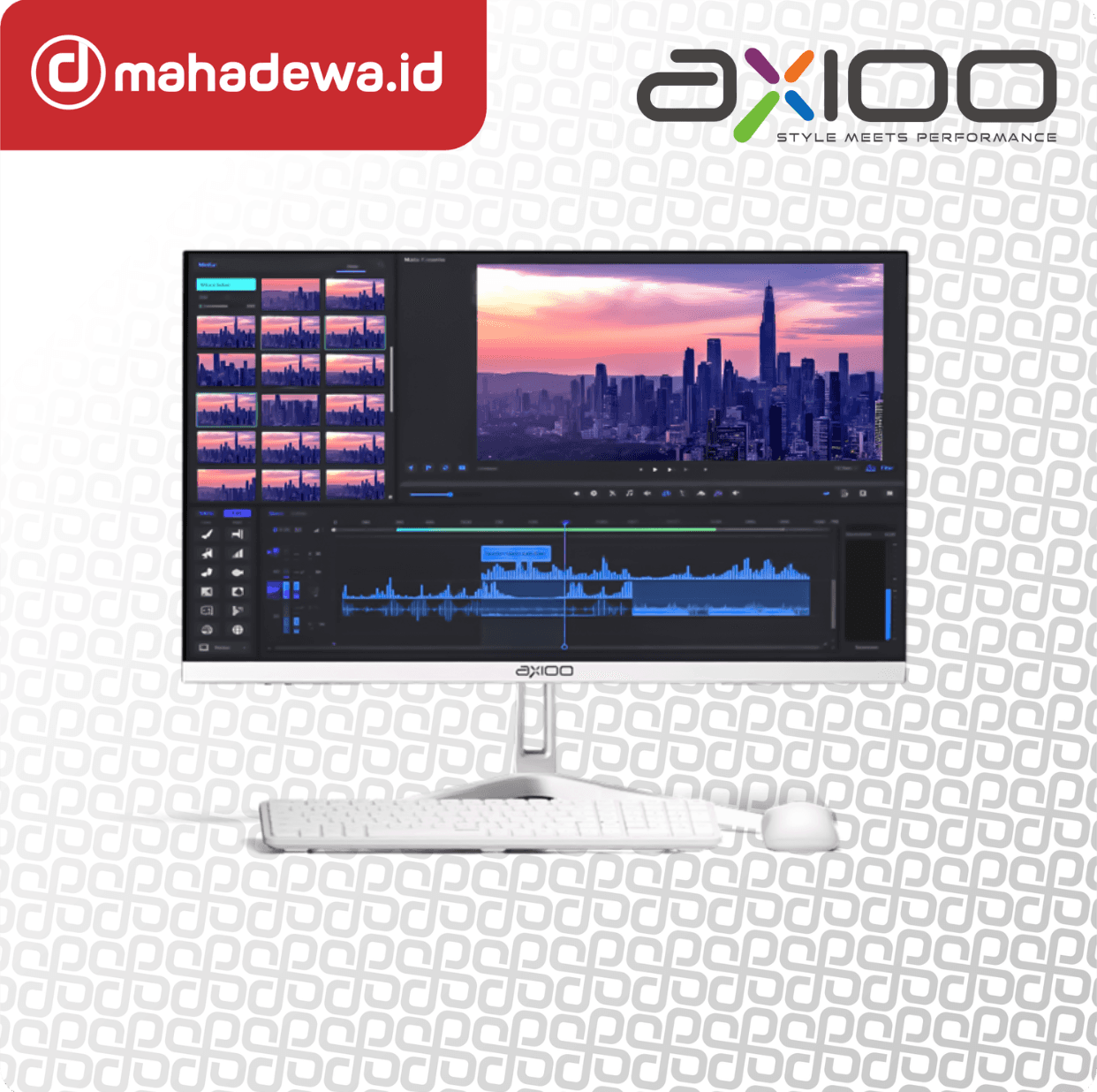 AXIOO AIO Flex X3 R5 3500 8 256 23.8" White