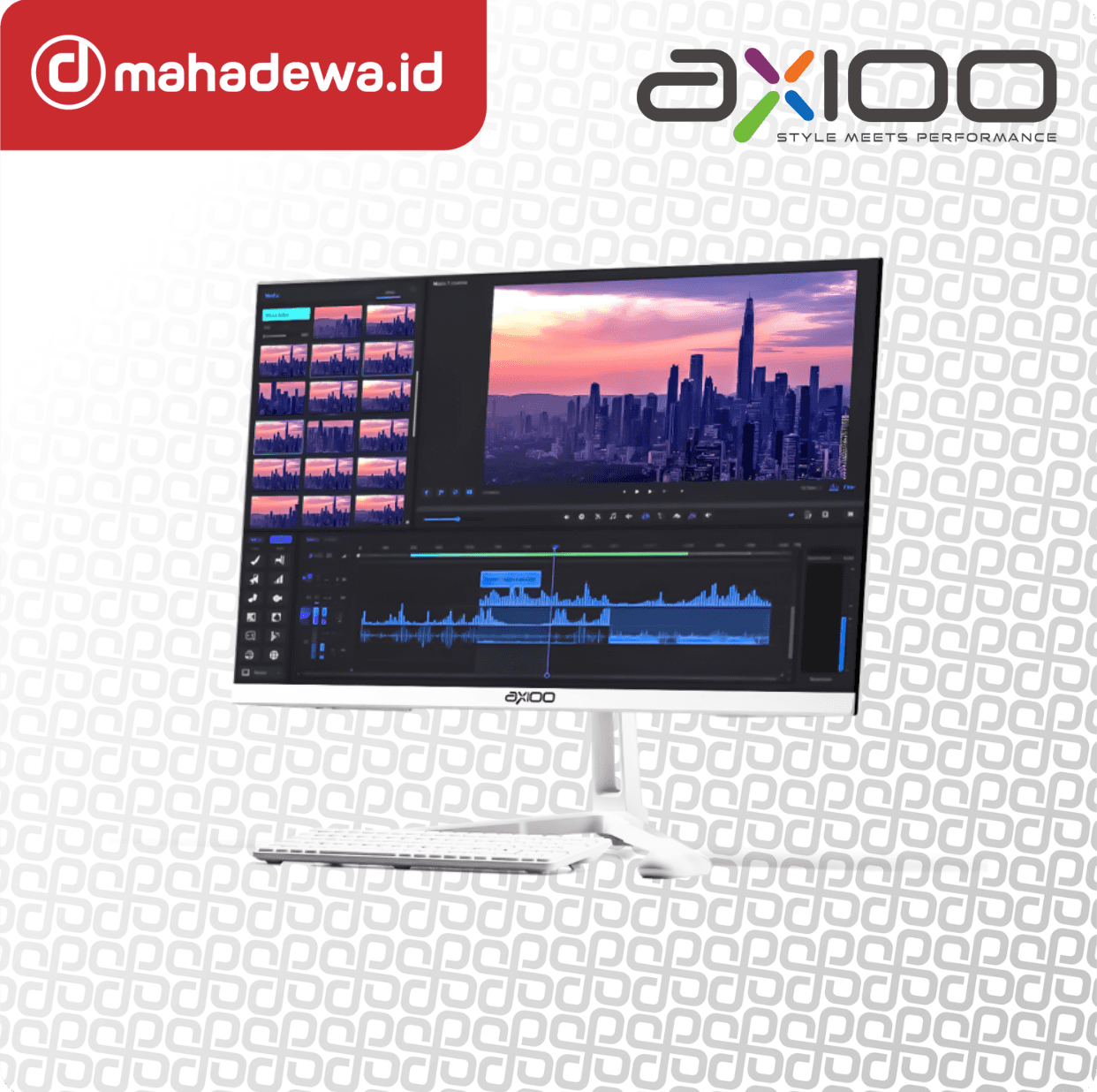 AXIOO AIO Flex X3 R5 3500 8 256 23.8" White