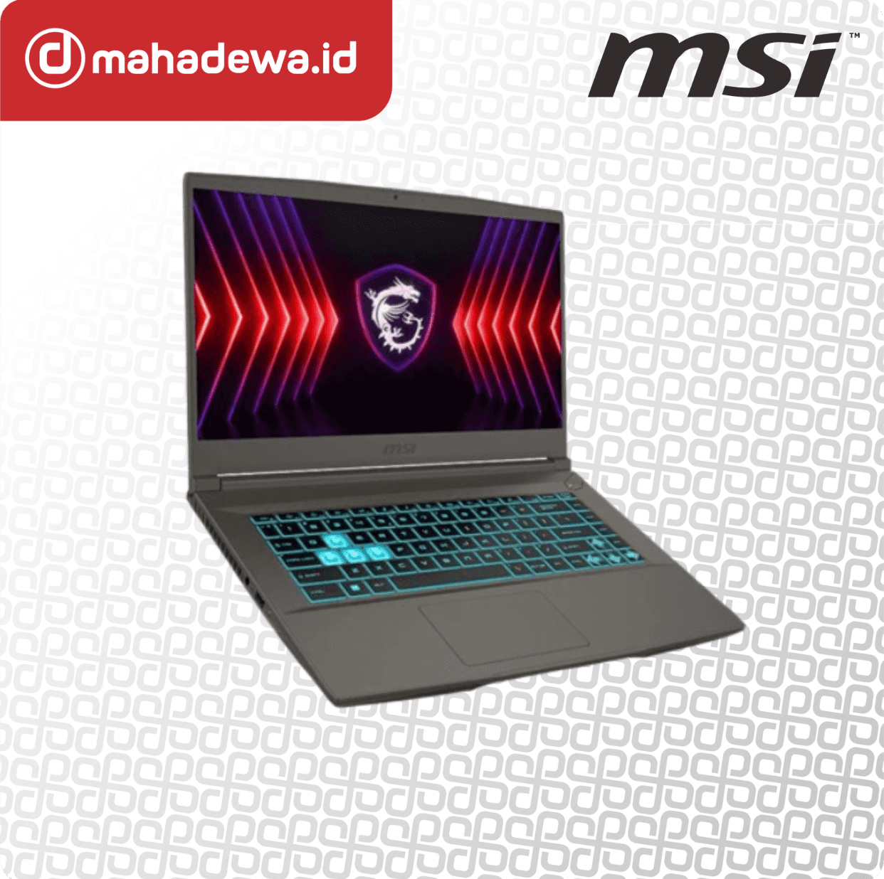 MSI Thin 15 B12UCX 9S7-16R831-2413 i7-12650 8 512 4G 11 Cosmos Grey